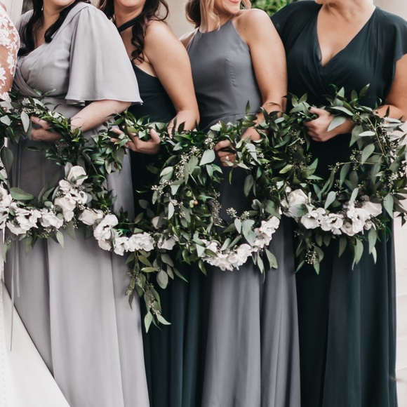 Jenny Yoo Kayla dress Denmark blue - Picture 7 of 7